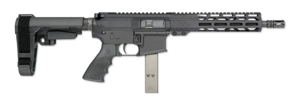 Rock River Arms LAR-9 9mm, 10.5" Barrel, MLOK, SBA3 Brace, Black, 32rd