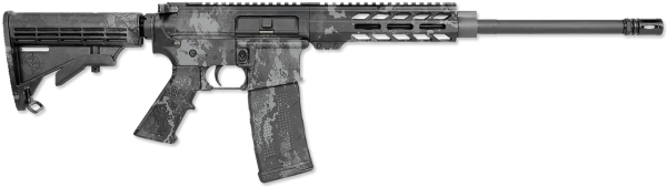 Rock River Arms RRAGE AR-15 223/5.56 16" Barrel, Veil Tac-Black Camo, 30rd Mag