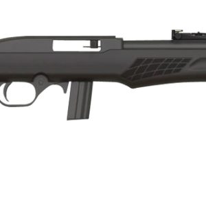 Rossi RS22 .22 LR, 18" Barrel, Fiber Optic Sights, Synthetic Stock, Black, 10rd