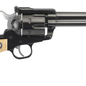 Ruger Blackhawk .357/9mm, 5.5" Barrel, Maple Birds Eye Grip, Blued, 6rd