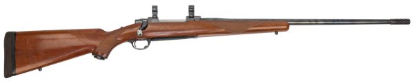 Ruger M77 .338 Win Mag, Trade-In, 23" Barrel, 1" Rings, Walnut, 3rd