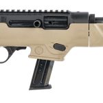Ruger, PC Carbine 9mm, 16.12" Threaded Fluted Barrel, FDE, 10rd
