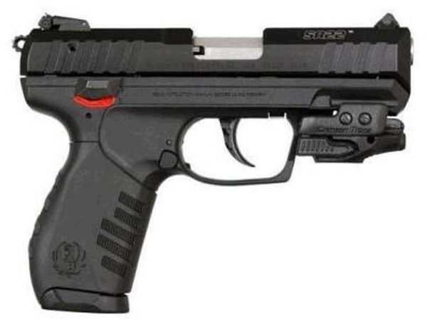 Ruger SR22 Pistol, 22LR,, Crimson Trace Laser, 3.5", 10 Rnd Mag