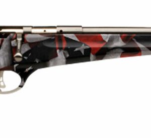 Savage Rascal Youth .22 LR, 16.13" Barrel, Blued, American Flag Stock, 1rd