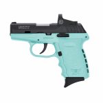 SCCY CPX-2 9mm, 3.1" Barrel, CTS-1500 RDS, Robin Egg Blue, 10rd