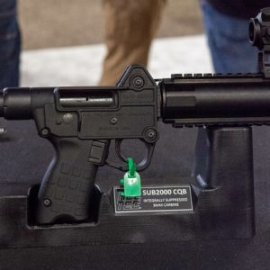 Kel-Tec Sub-2000 CQB 9mm, 16.25" Barrel, Integrally Suppressed, Black