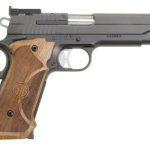 Sig 1911 Super Target 45ACP 5 Custom Wood Grip Nitron Finish Adj Sight 8 Rd