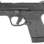 Smith & Wesson, Shield Plus, Striker Fired, Micro Compact, 9mm, 3.1" Barrel, White Dot Sights, Polymer Frame, No Thumb Safety, Flat Face Trigger, 2 Mags, 1-10Rd 1-13Rd, Black