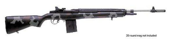 Springfield M1A Super Match Green Stainless Steel Barrel California Version