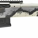 Springfield Model 2020 Waypoint 308 Win, 20" Carbon Fiber Barrel, SA Radial Brake, Tan, Desert Verde Cerakote, Ridgeline Camo Carbon Fiber Stock, M-LOK, TriggerTech Adj Trigger, 5rd AICS Short Action Magazine