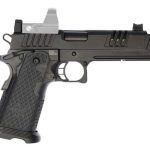 Staccato XC 9mm, 5" Island Compensated Barrel, Tactical DUO Sights, Black DLC, 18/21rd