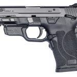 Smith & Wesson M&P Shield EZ M2.0 Compact 9mm, 3.675" Barrel, Crimson Trace Laser, Manual Safety, Black, 8rd