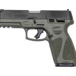 Taurus G3 9mm, 4" Barrel, Adj. Rear/White Dot Front, OD Green, 15rd/17rd