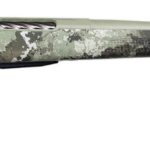 Tikka T3x Lite, Bolt Action Rifle, 270 WSM, 22.4" Fluted Barrel, 1:10 Twist, Threaded 5/8x24, Veil Alpine Camo, Synthetic Stock, Cerakote Barrel and Action, Green Color, Right Hand, 3Rd, 1 Mag, Includes Matching Muzzle Brake