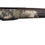 Tikka T3x Lite300 WSM, 24.38" Fluted Barrel, 1:11 Twist, Threaded 5/8x24, Veil Wideland Camo, Cerakote Barrel and Action, Burnt Bronze Color, 1 Mag, Includes Matching Muzzle Brake, 3rd