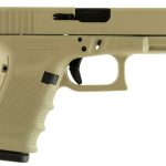 Glock G19 Gen4 9mm, 4" Barrel, Desert Tan Finish 15rd Mag