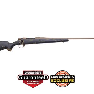 Weatherby Vanguard High Country 300 Win Mag, 26" FDE Cerakote, FDE & Green Sponge Pattern, Monte Carlo, 3rd