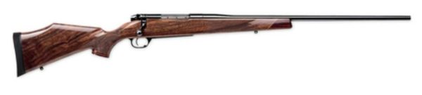 Weatherby Mark V Deluxe, .308 Win, 24", 5rd, High Luster Blued Finish, Fancy Grade Walnut Monte Carlo Stock