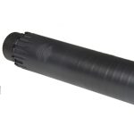 YHM Resonator R2 Suppressor, 30 Caliber, Rifle Suppressor, 16oz, 7.825" Long, 1.562" Diameter, Black Finish, Includes Flash Hider (YHM-4302-24), 5/8x24, Calibers .17 thru 300 RUM