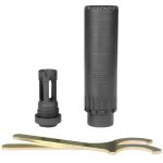 Yankee Hill Resonator K .30 Cal, 5/8-24" QD Flash Hider, Black