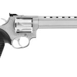 357 Mag / 38 Spl +P Matte Stainless 6.50 in. Ribber Grip®