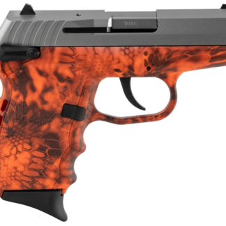 SCCY CPX-1 Carbon Kryptek Inferno / Stainless 9mm 3.1″ Barrel 10-Rounds