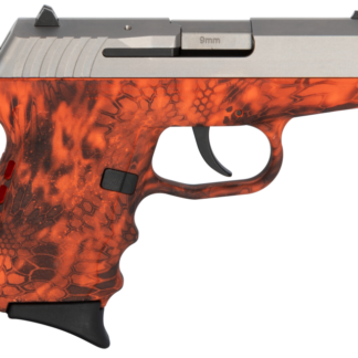 SCCY CPX-2 Carbon Kryptek Inferno / Stainless 9mm 3.1″ Barrel 10-Rounds