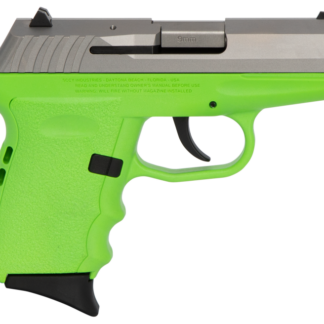 SCCY CPX-2 Carbon Lime Green 9mm 3.1″ Barrel 10-Rounds