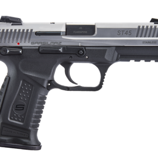 SAR USA ST45 Stainless / Black .45 ACP 4.5″ Barrel 12-Rounds