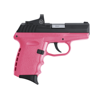 SCCY CPX-2 RD Pink / Black 9mm 3.1″ Barrel 10-Rounds CTS-1500 Reflex Sight