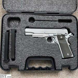 ARMSLIST - For Sale: Stainless 1911 w/ Rail