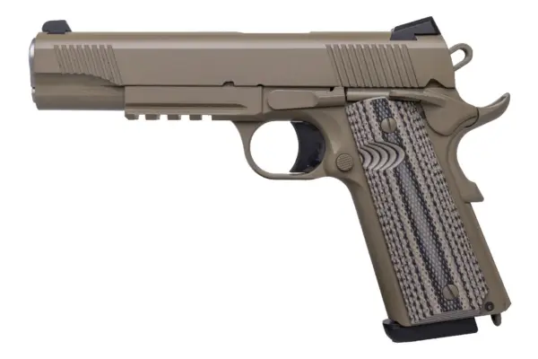 Tisas 1911 Raider B45R 45 ACP Full-Size Flat Dark Earth Pistol with G10