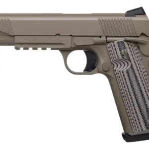 Tisas 1911 Raider B45R 45 ACP Full-Size Flat Dark Earth Pistol with G10