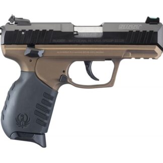Ruger SR22 Burnt Bronze .22 LR 3.5″ Barrel 10-Rounds 3-Dot Sights