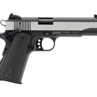 American Tactical Imports German Sport Guns M1911 Semi Auto Pistol Black / Polished Stainless 22 LR 5 inch 10 rd