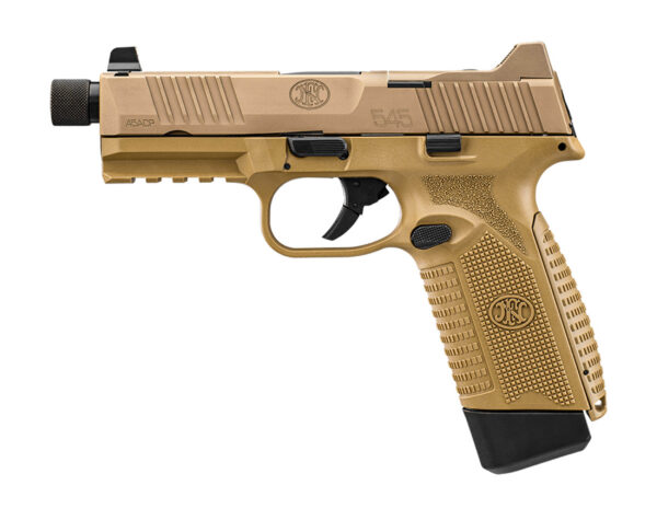 FN Herstal 545 Tactical 45 ACP FDE/FDE semi-automatic pistol