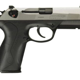 Beretta PX4 Storm Compact Type F – Inox Two-tone Stainless Steel, Black Backstrap 9mm 3.3-inch 10Rd