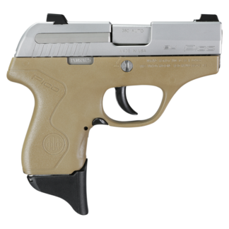 Beretta Pico Flat Dark Earth / Stainless .380 ACP 2.7-inch 6Rds