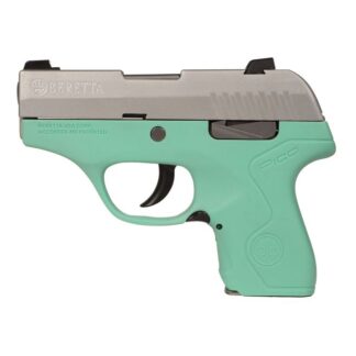 Beretta Pico Robin’s Egg Blue / Stainless .380 ACP 2.7-inch 6Rds