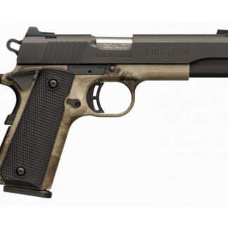 Browning 1911-380 Black Label Pro Speed Full-Size A-TACS AU / Black .380 ACP 4.25-Inch 8Rds