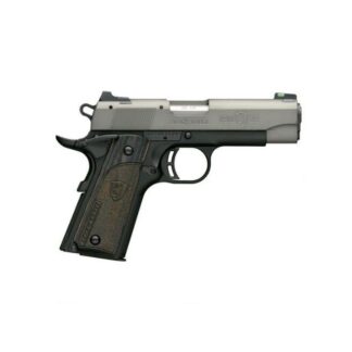 Browning 1911-22 Black Label Gray Compact Semi Auto Pistol 22 LR 3.625″ Barrel 10 Rounds