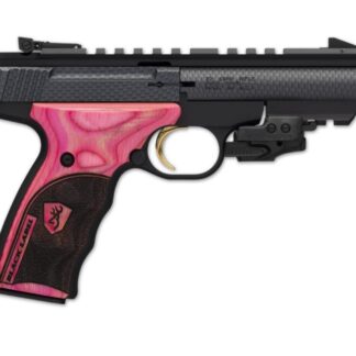 Browning Buck Mark Black Label Carbon Fiber Pink Laminate .22 LR 4-inch 10Rd