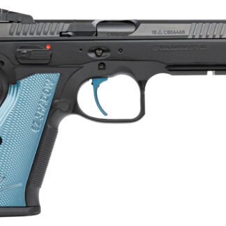 CZ 75 SP-01 Shadow 2 Blue Grips 9mm 4.89-inch 17Rds Adjustable Sights