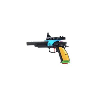 CZ 75 TS Czechmate Parrot 9mm 5.4-inch 20rd SA C-MORE SIGHT