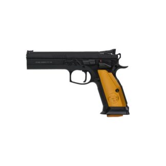 CZ 75 Tactical Sport Black / Orange 9mm 5.4-inch 10Rd