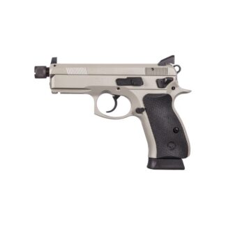 CZ P-01 Omega Urban Grey Suppressor-Ready 9mm 3.8-inch 10Rds w/ Night Sights