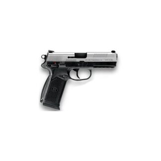 FN FNX-45 Semi Auto Handgun Black/Stainless 45 ACP 4.5 inch 15 rd With Night Sights and 3 Magazines