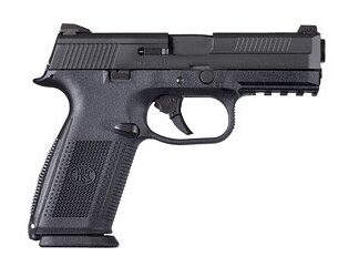 FN America FNS-40 Full Size Pistol 40 S&W 4 Inch Black Night Sights Non-Manual Safety 14Rd