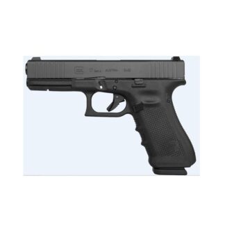 Glock G17 Gen4 Black 9mm 4.5-inch 10rd with front serrations