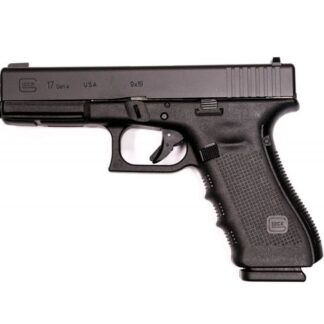 Glock G17 G4 Black 9mm 4.49-inch 17Rds USA-Made